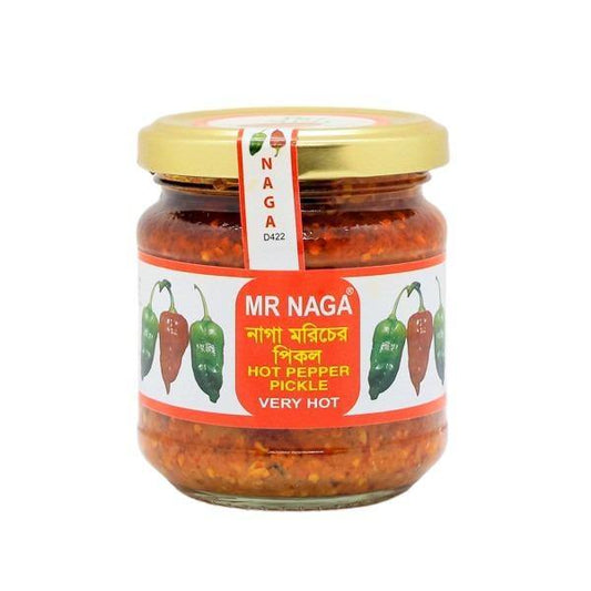Mr Naga Hot Pepper Pickle 190g