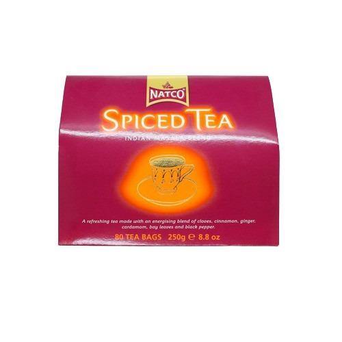 NATCO SPICED TEA 80 TEA BAGS 250G