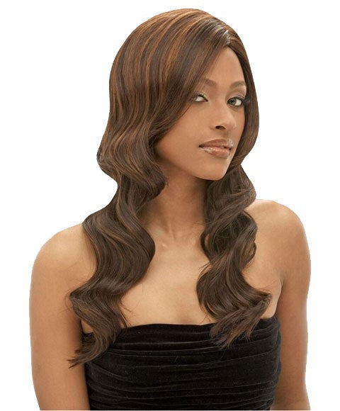 Janet Collection Human Hair Blend Lace Front Wig Brazilian Scent - Rosebud