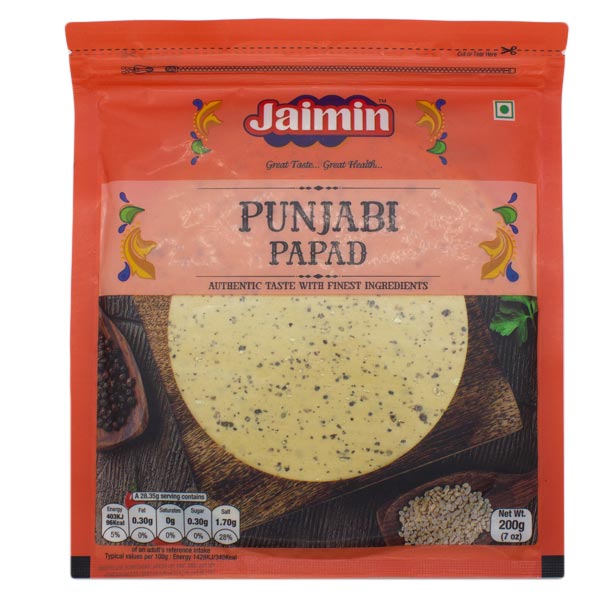 Jaimin Punjabi Papad 200g Multibuy 