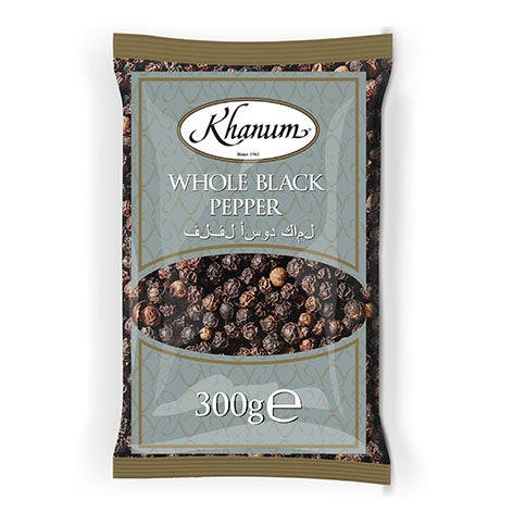 Khanum Black Pepper Whole 100g - 700g