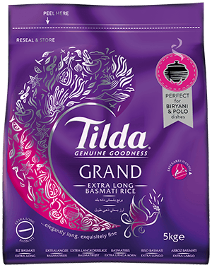 Tilda Grand Extra Long Basmati Rice 5kg