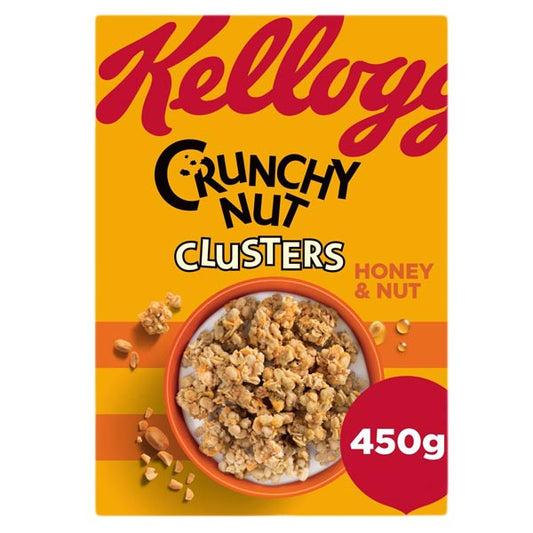 Kelloggs Crunchy Nut Clusters 450g