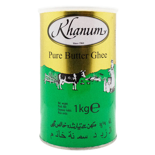 Khanum Pure Butter Ghee 500g, 1kg, 2kg
