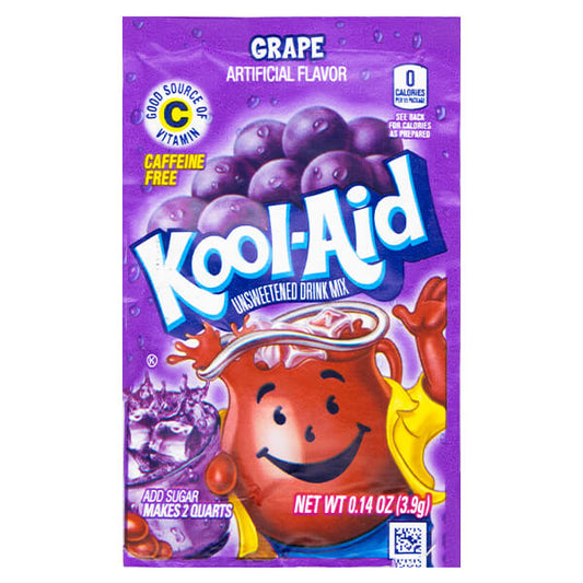 Kool-Aid Grape Unsweetened Drink Mix 3.9g