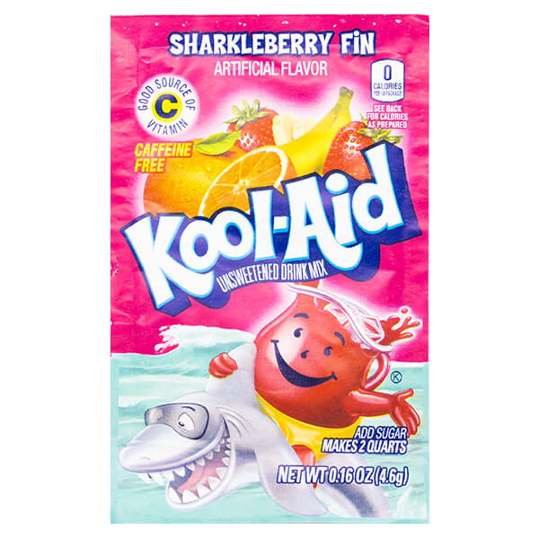 Kool-Aid Sharkleberry Unsweetened Drink Mix 4.6g