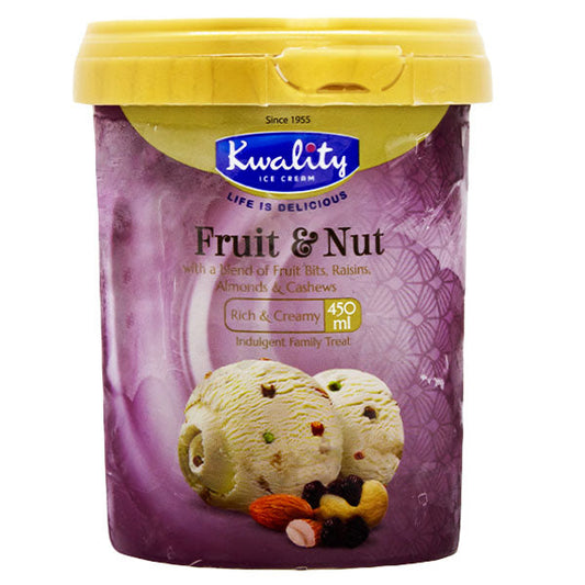 Kwality Fruit and Nut Ice Cream