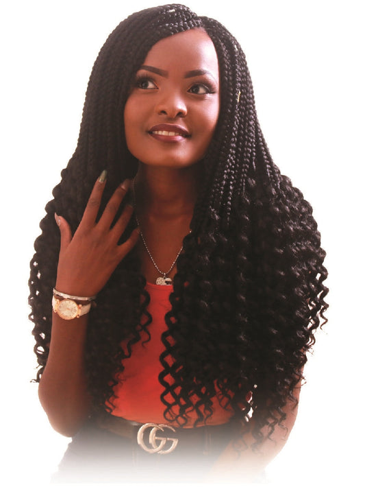 Angels Synthetic Hair Looped Crochet Braid - Lexi Curl