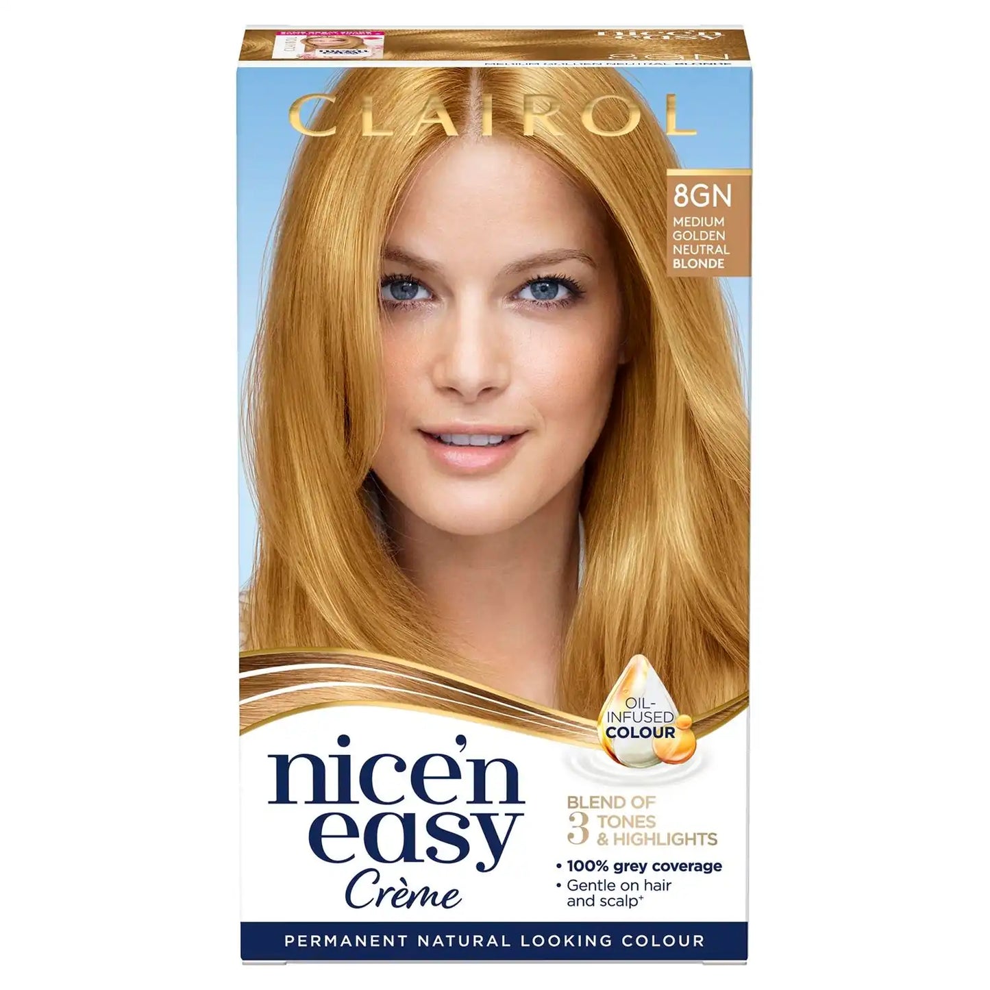 Clairol Nice’n Easy Crème, Natural Looking Permanent Hair Dye