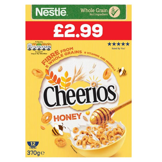 Nestle Cheerios Honey 370g