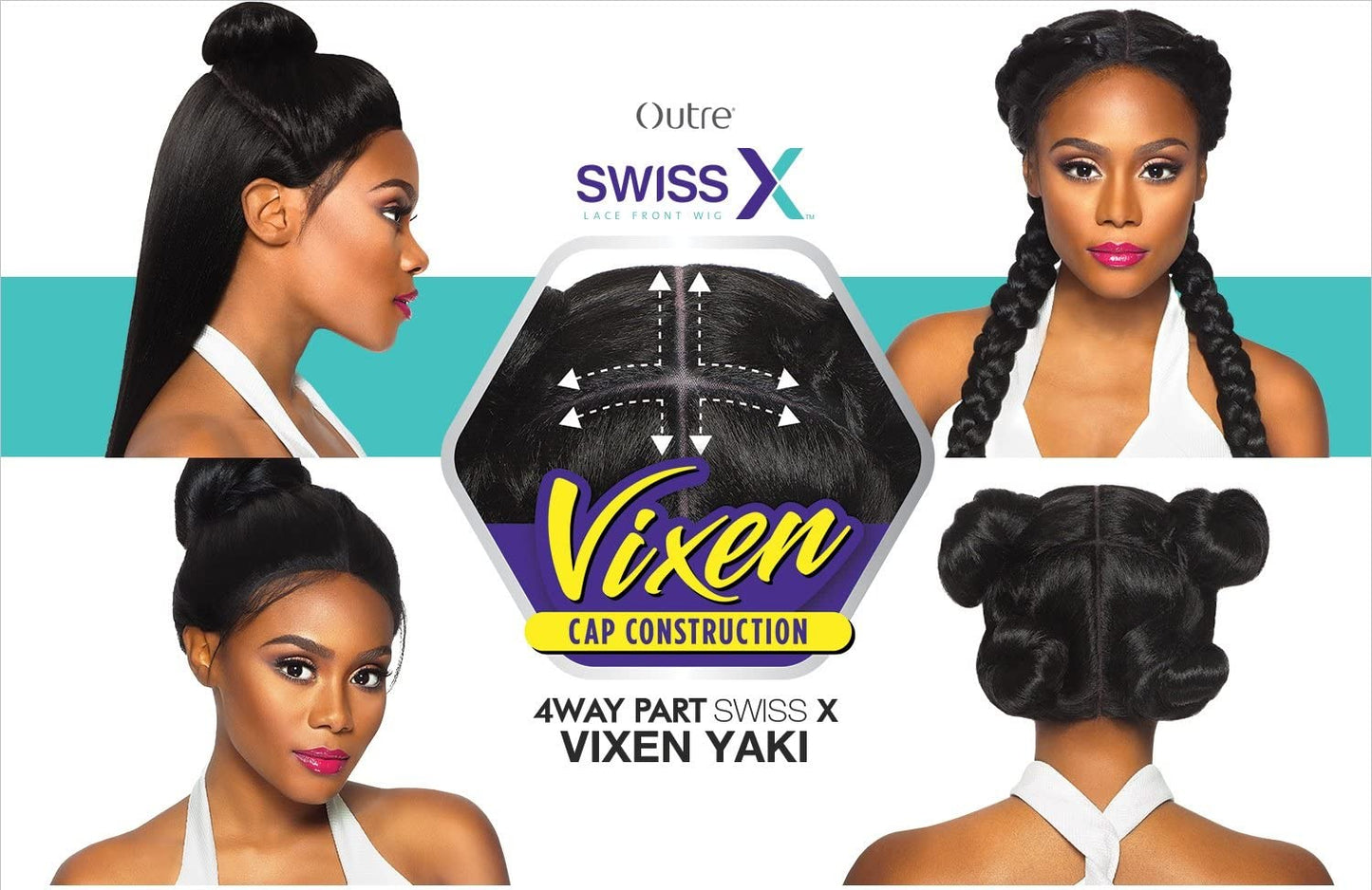 Outre Swiss Lace Synthetic Lace Front Wig Vixen Yaki