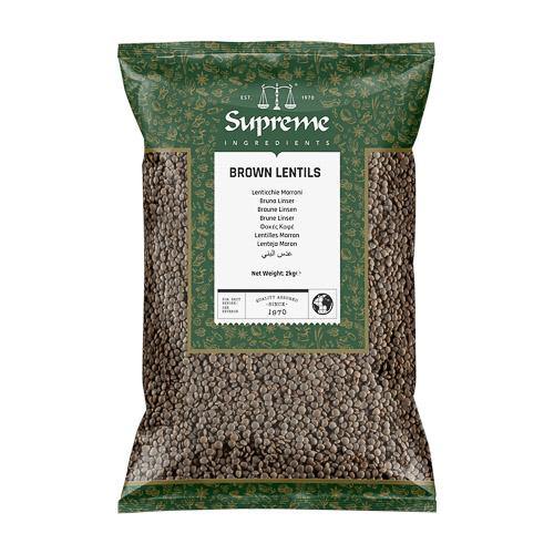 Supreme Brown Lentils 500g - 2kg