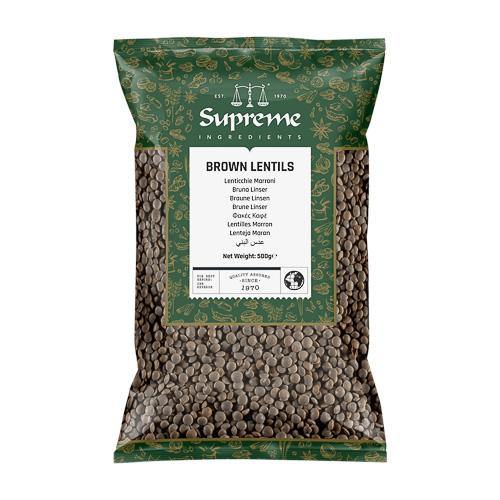 Supreme Brown Lentils 500g - 2kg