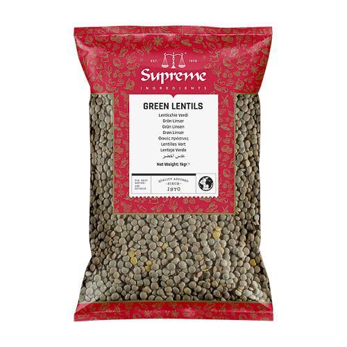 Supreme Green Lentils 500g - 2kg