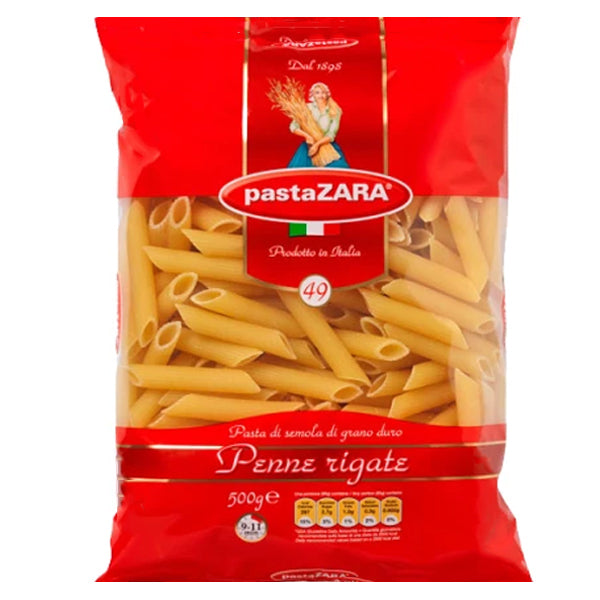 Pasta Zara 49 Penne Rigate 500g