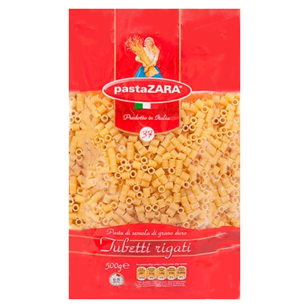 Pasta Zara 37 Tubetti 500g