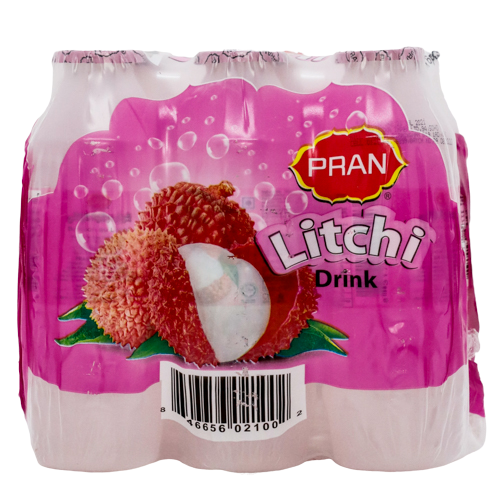 Pran Fruit Juices (Mango or Litchi) - 6x150ml