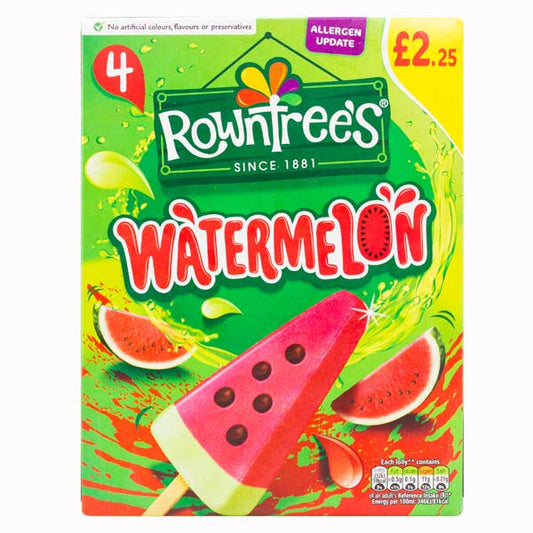 Rowntree's Watermelon Ice Lollies 4pk