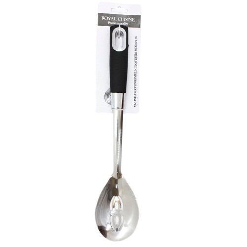 Royal Cuisine Stainless Steel Slotted Spoon Silicon