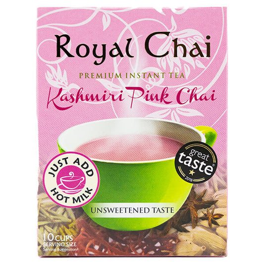 ROYAL CHAI KASHMIRI PINK CHAI UNSWEETENED SACHET 140G