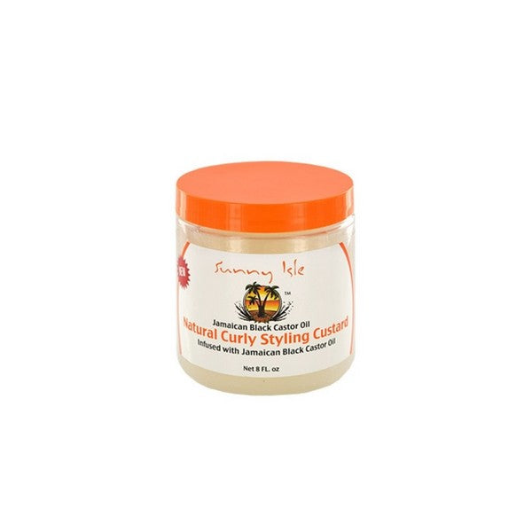 Sunny Isle Jamaican Black Castor Oil Natural Curly Styling Custard - 8 Oz