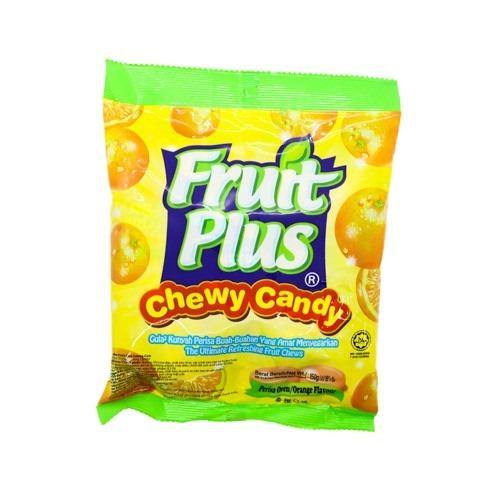 Fruit Plus Chewy Candy Orange Flavour