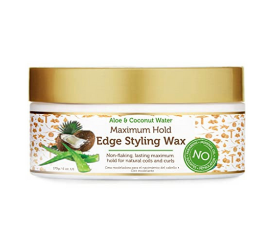 African Pride Maximum Hold Edge Styling Wax 6Oz