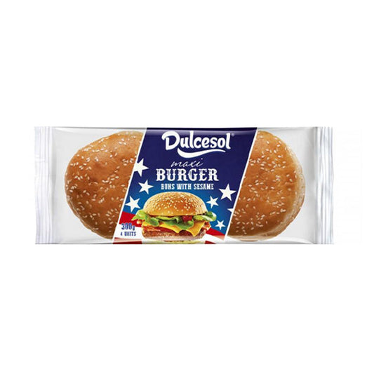 Dulcesol Jumbo Sesame Burger Buns