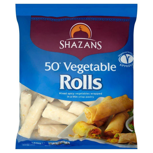 Shazans 50 Vegetable Rolls