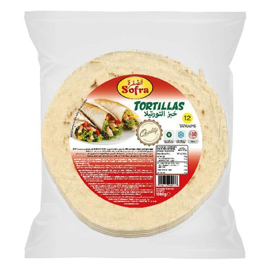 Sofra Tortilla Wraps (12pc)
