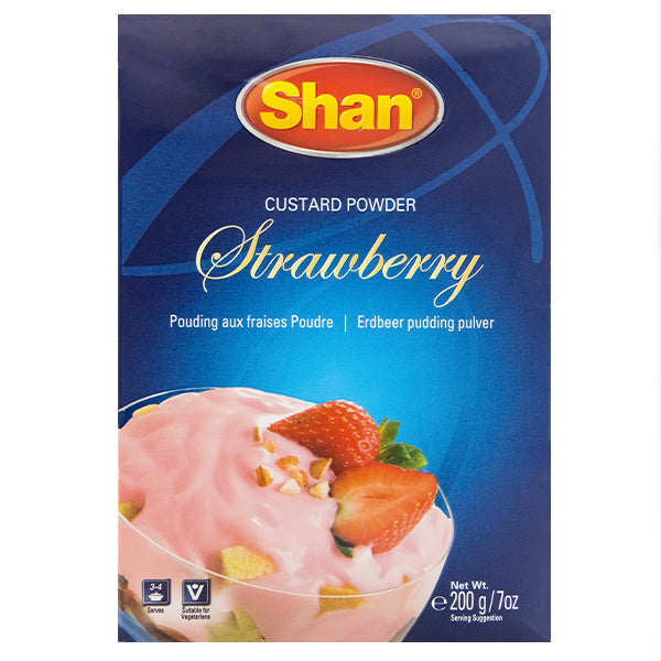 Shan Strawberry Custard Powder