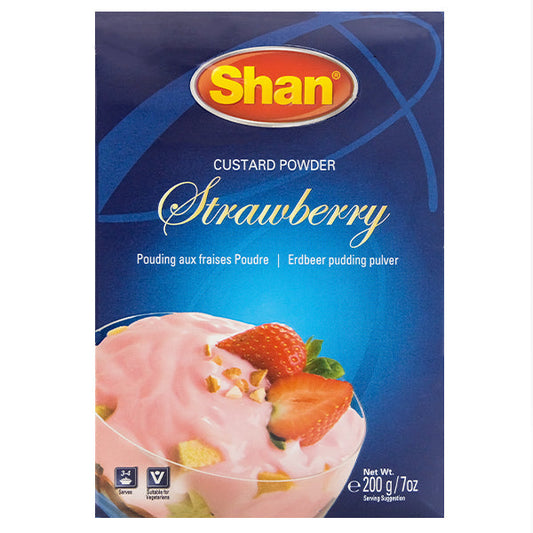 Shan Strawberry Custard Powder