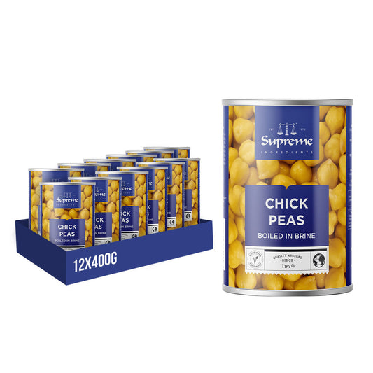 Supreme Chick Peas 400g Multibuy Offer 12 For £3.99