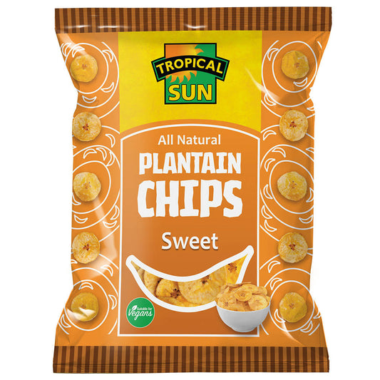 Tropical Sun Plantain Chips - Sweet