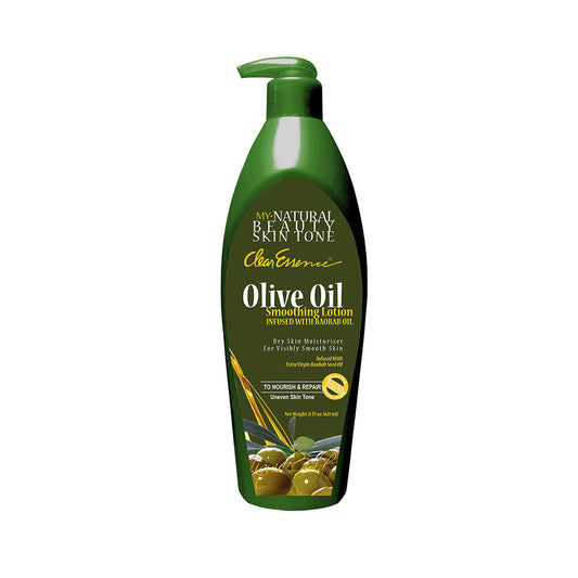 Clear Essence My Natural Beauty Skin Tone Olive Oil Smoothing Lotion - 21 oz