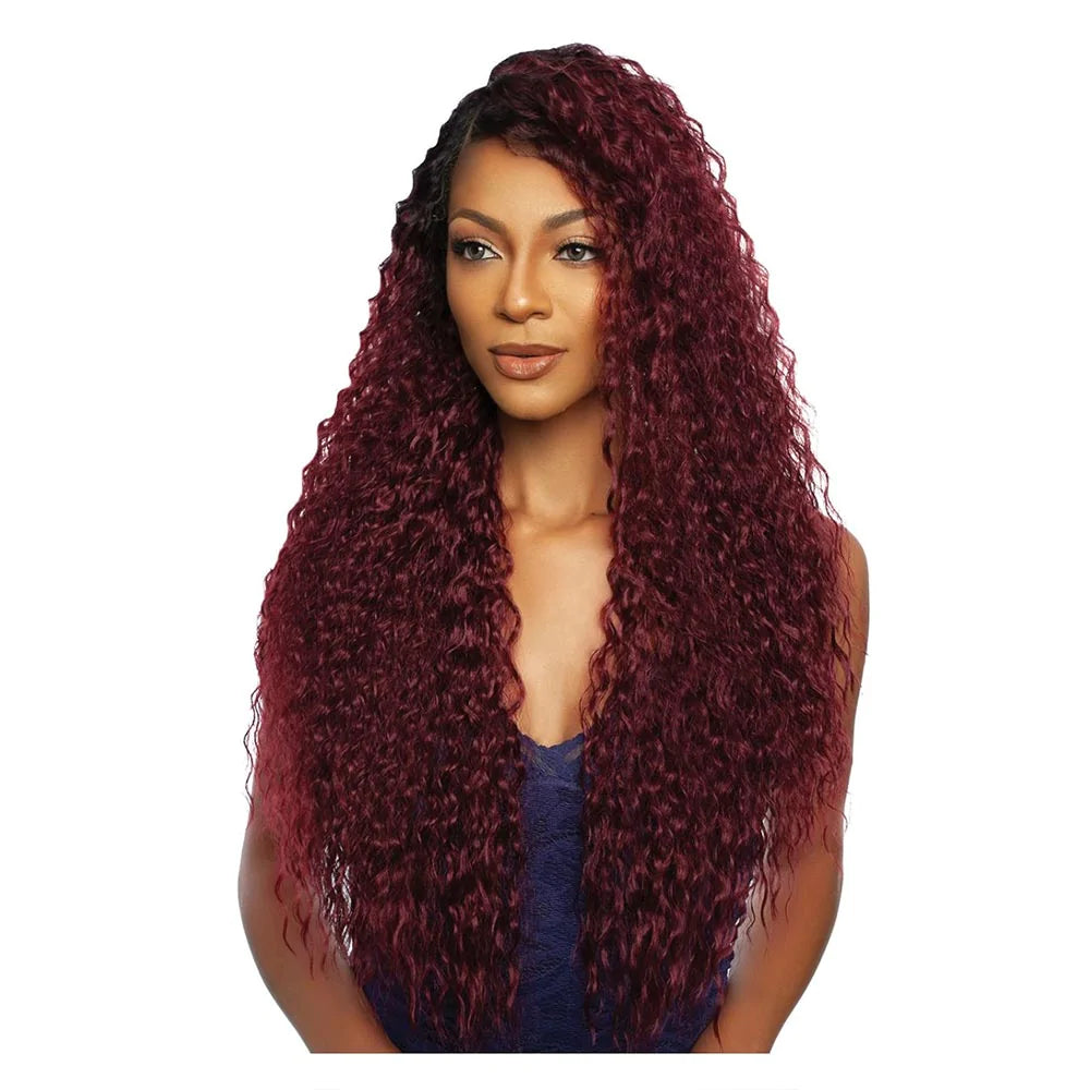 Mane Concept Brown Sugar Synthetic HD Silk Press Lace Front Wig - BSHS204 Cheviot