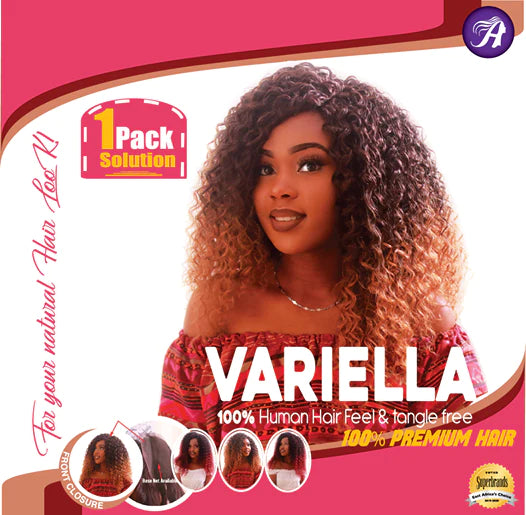 Angels Synthetic Hair - Variella 1 Pack + Closure Weave