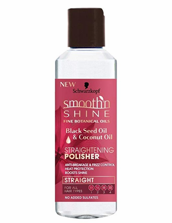 Smooth 'N Shine Black Seed Oil & Coconut Oil Straight Polisher Straightening 5 oz