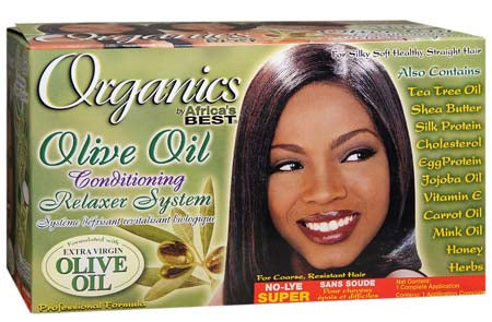Africa's Best Organics Olive Oil Conditioning No-Lye Relaxer System
