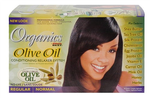 Africa's Best Organics Olive Oil Conditioning No-Lye Relaxer System