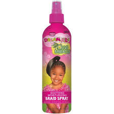 African Pride Dream Kids Olive MiracleBraid Spray 12Oz