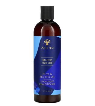 As I Am - Anti-Dandruff Conditioner Dry & Itchy - Olive Oil & Tea Tree 12oz