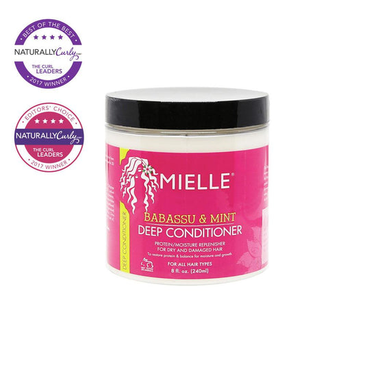 Mielle Babassu Oil & Mint Deep Conditioner - 8 Oz