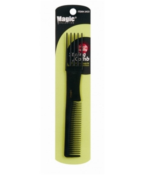 Magic Collection Styling Lift Comb with Plastic Pik #2433