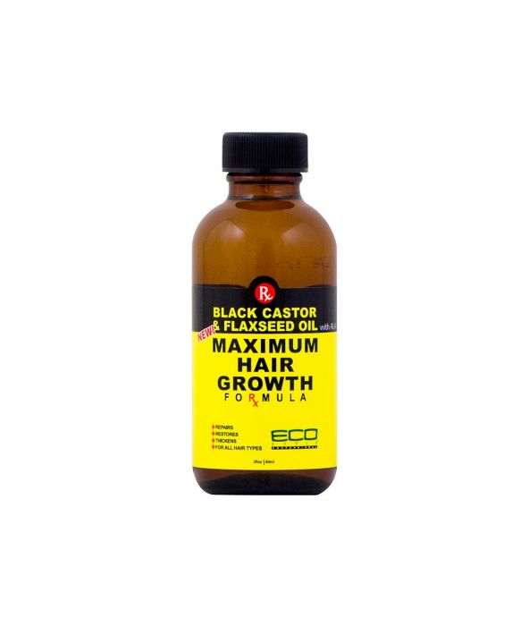 Black Castor And Flaxseed Oil Maximum Hair Growth Formula  2 Oz