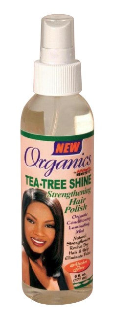 Africas Best Organics Tea-Tree Shine Strengthening Hair Polish 177Ml