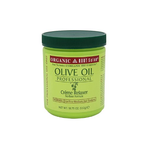 Organic Root Salon Olive Oil Professional Creme Relaxer Normal- 532G