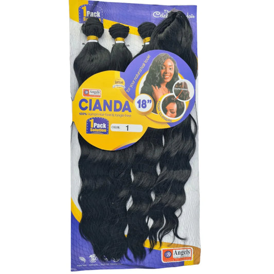 Angels Synthetic Hair Weave - Cianda 18"
