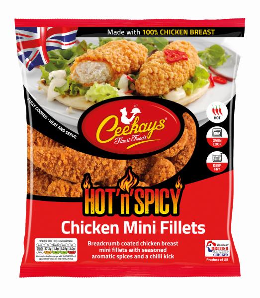 Ceekays Hot 'N' Spicy Chicken Mini Fillets