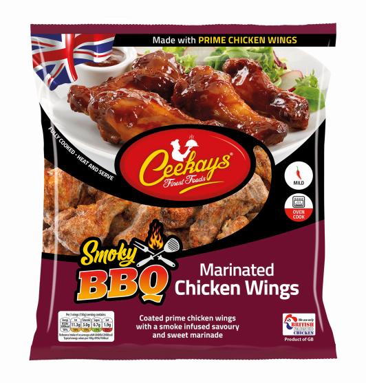 Ceekays Smoky BBQ Marinated Chicken Wings